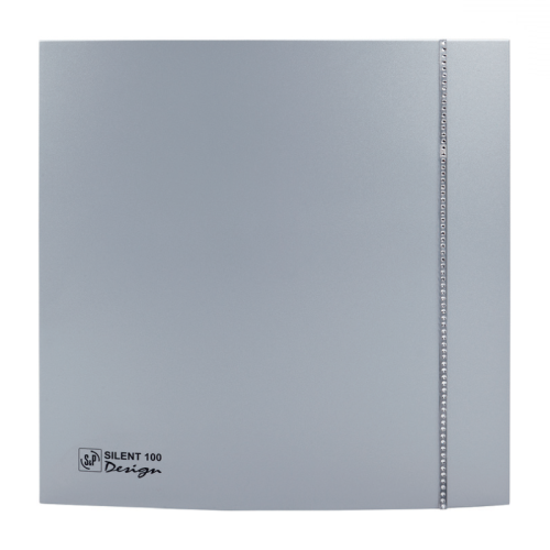 Вентилятор SILENT-100 CZ SILVER DESIGN  SWAROVSKI